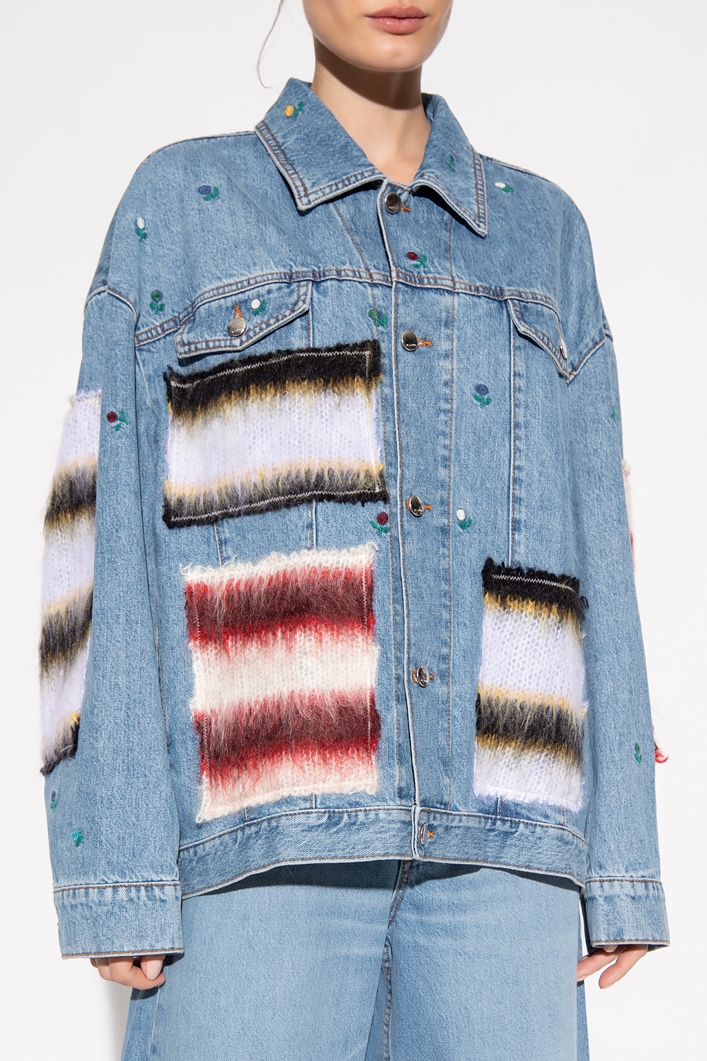 Oversize denim jacket Marni - IetpShops Croatia - marni graphic